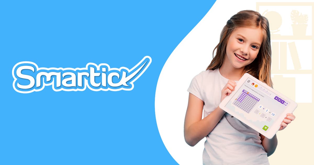 Screenshot of smartick website