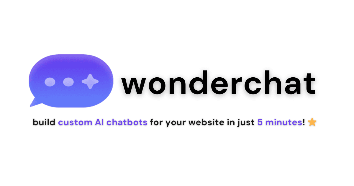 Screenshot of Wonderchat website