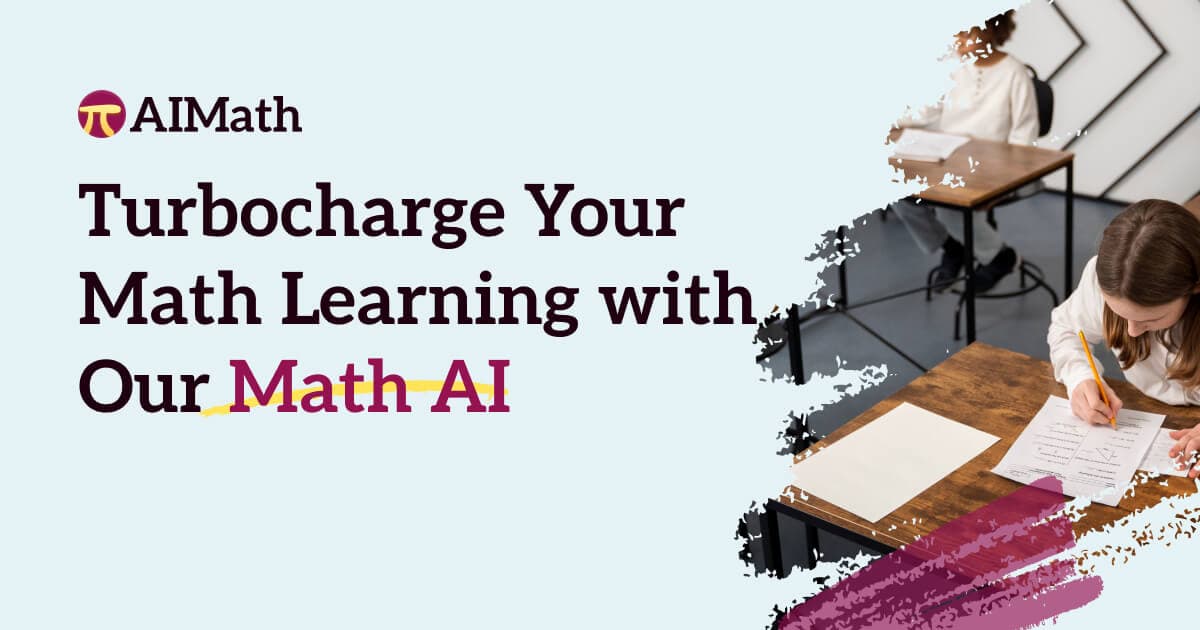 Screenshot of AIMath website